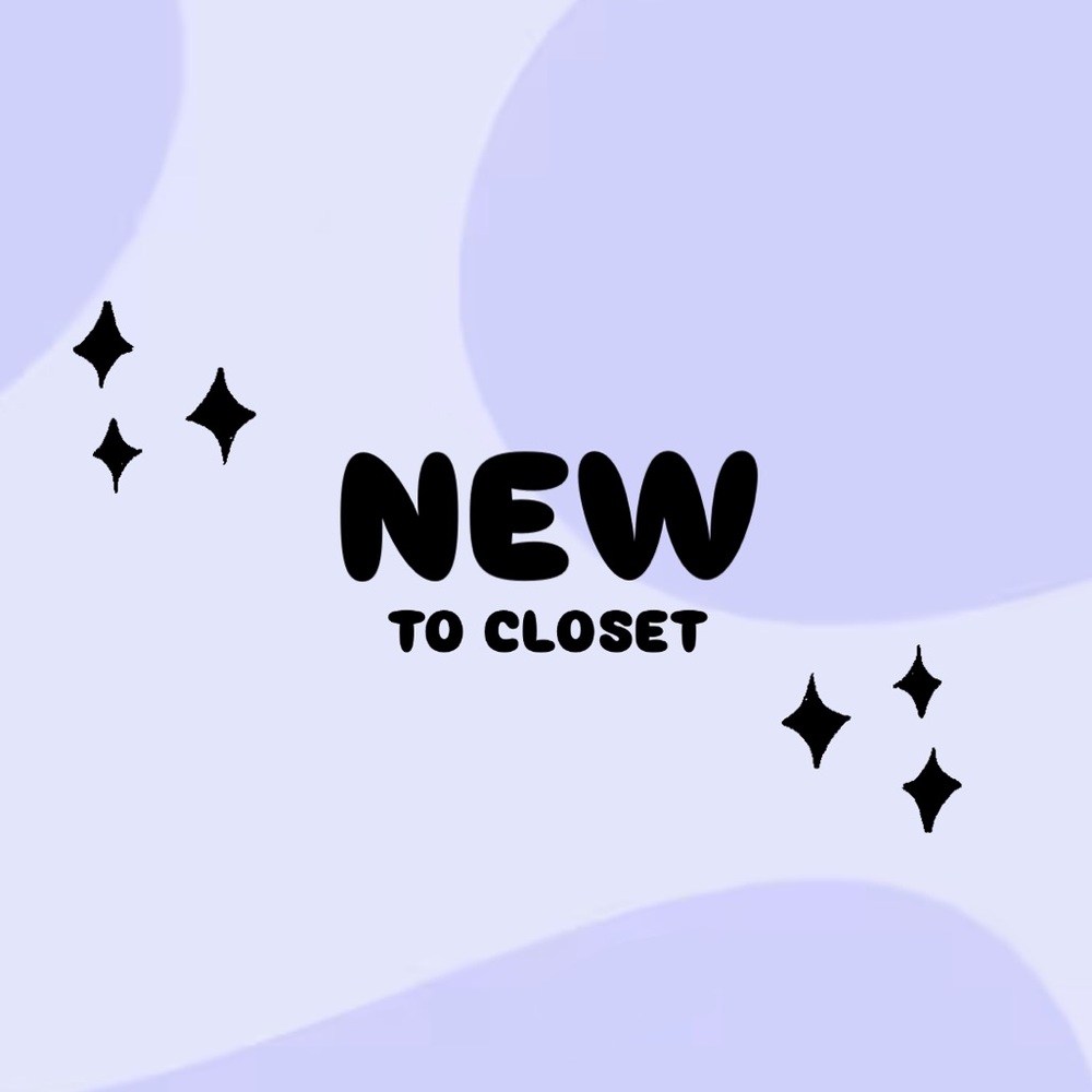 New To Closet Items